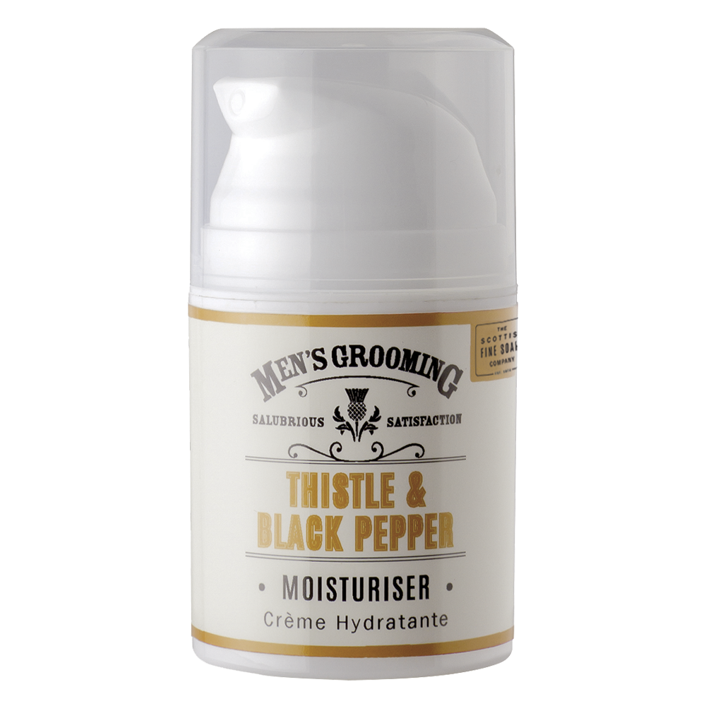 Thistle and Black Pepper Moisturiser 50ml Pump
