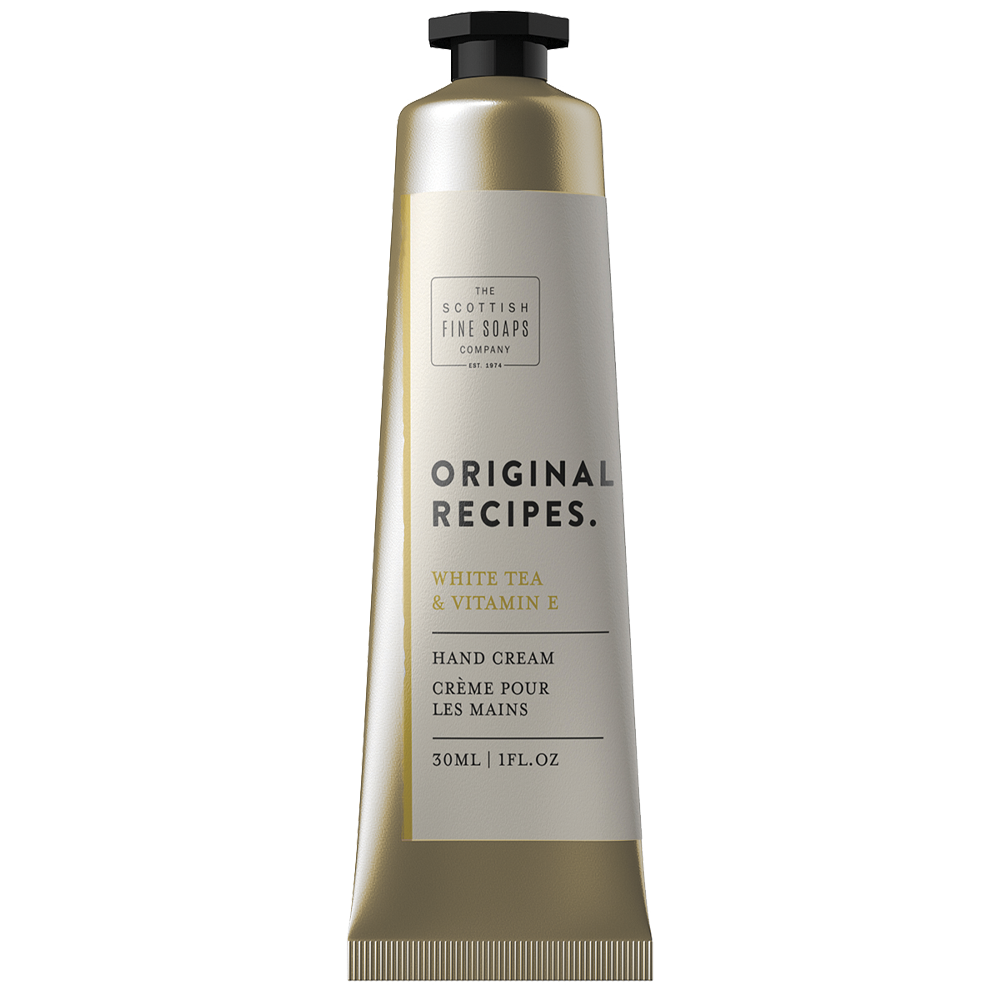 White Tea & Vitamin E Hand & Nail Cream 30ml Tube