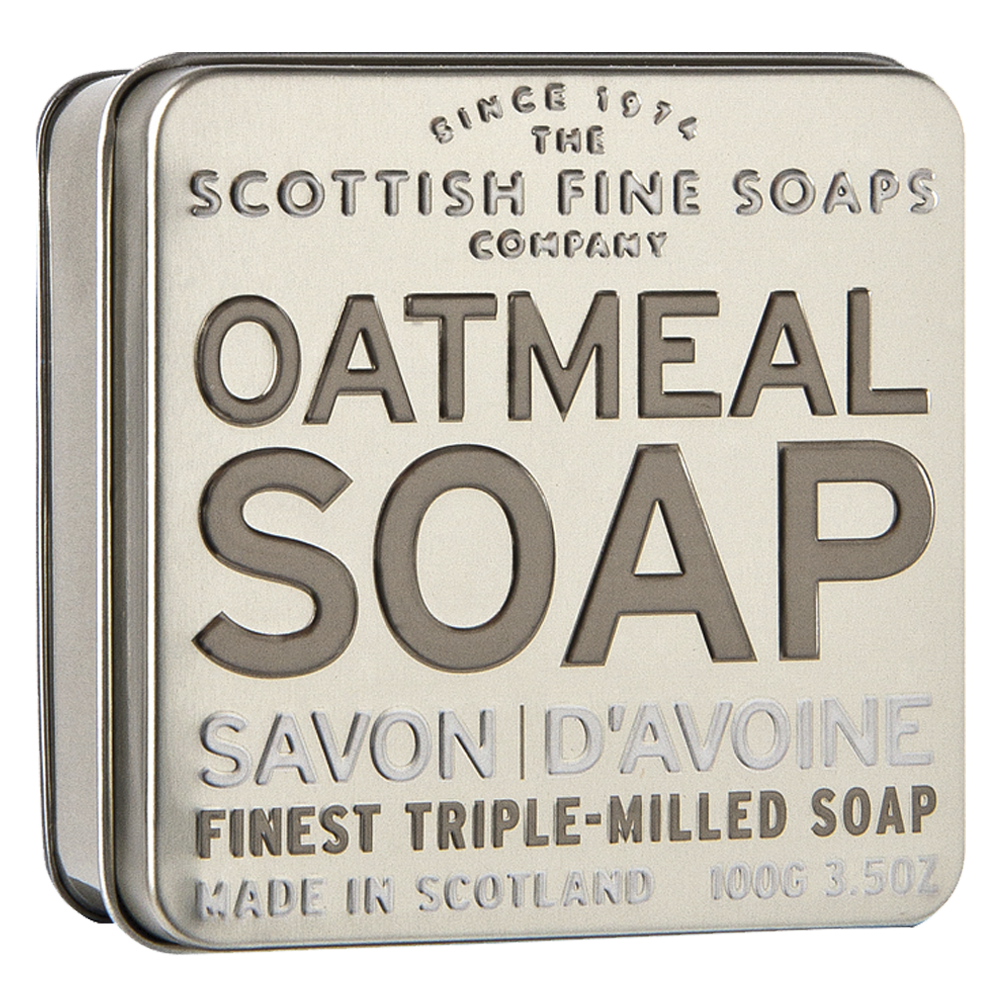 Scottish Tinned Soap - Oatmeal 100g