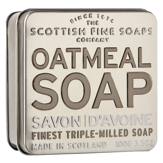 Scottish Tinned Soap - Oatmeal 100g