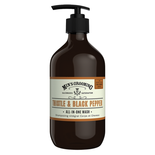 Thistle and Black Pepper All-In-One Wash 500ml Pump Bottle