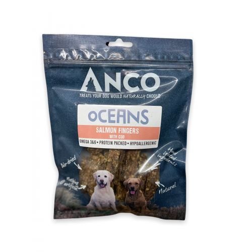 Anco Oceans Salmon Fingers with Cod 100g