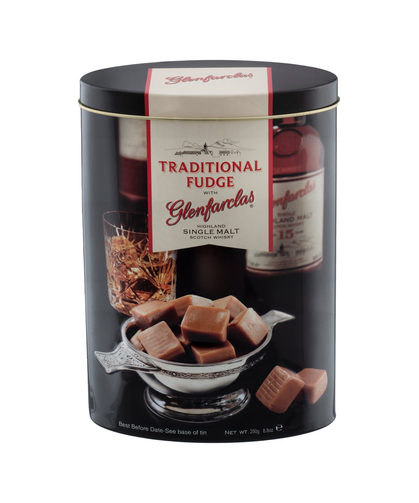 Glenfarclas Fudge Tin 250g