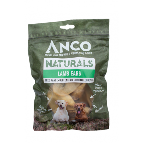 Anco Naturals Lamb Ears 100g